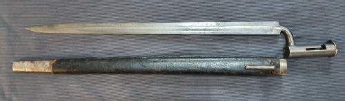 Augustin socket sword bayonet 1849
