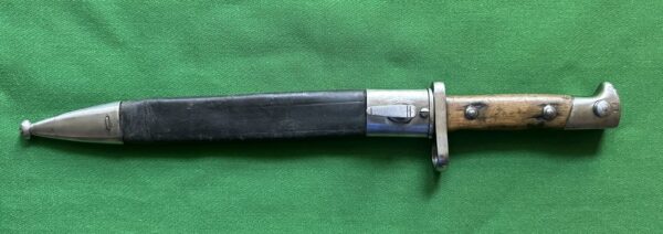 Mauser 1871/84 bayonet with sawback - Image 3