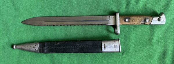 Mauser 1871/84 bayonet with sawback - Image 6
