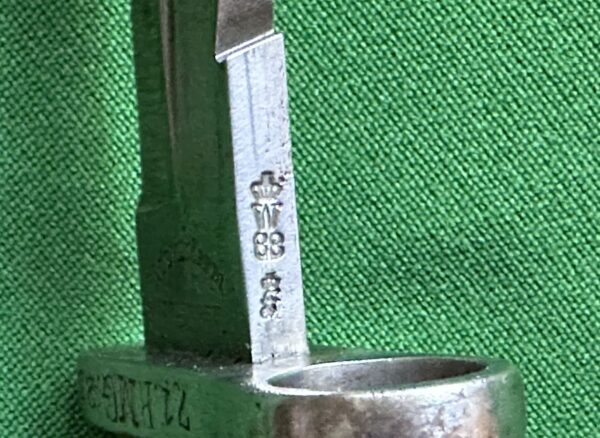 Mauser 1871/84 bayonet with sawback - Image 9