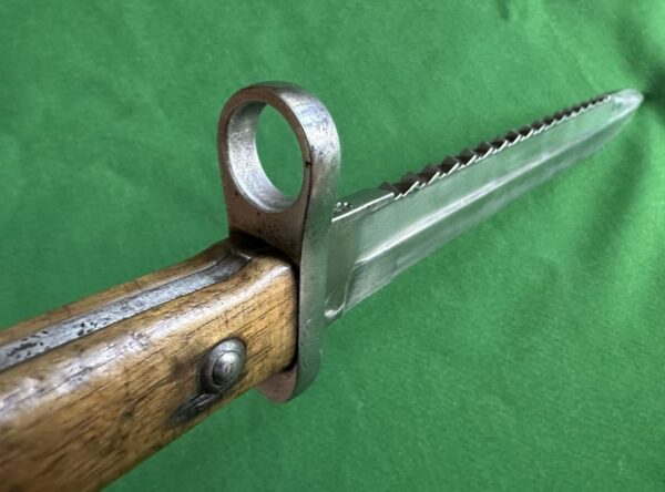 Mauser 1871/84 bayonet with sawback - Image 13