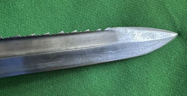 Mauser 1871/84 bayonet with sawback