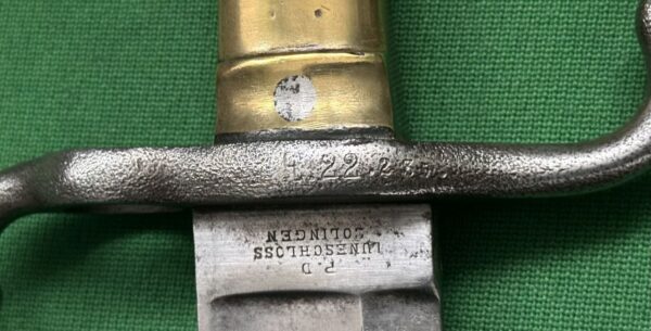 Pionierfasschinenmesser M1871 - Image 13