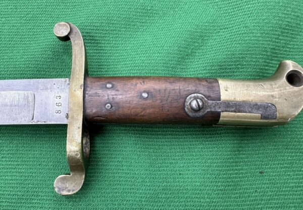 Remington M/1867 bayonet made in Sweden - Image 9